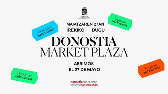 Donostiako merkataritzari laguntzeko kanpaina
