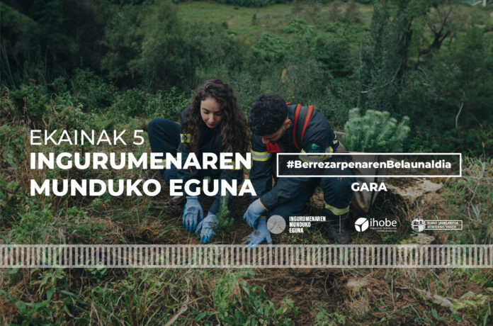 Ihobek hondakin-bilketa handia egingo du Ekoetxea sareko espazio naturaletan Ingurumenaren Mundu Egunarekin bat egiteko