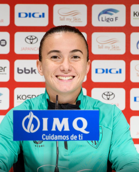 Ane Azkona: «Estamos trabajando bien y confiamos en lo que hacemos”
