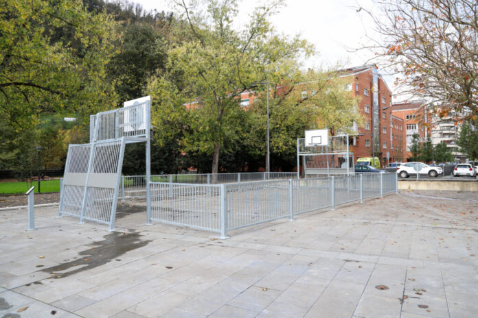 Tolosa cuenta con un nuevo espacio multideportivo infantil