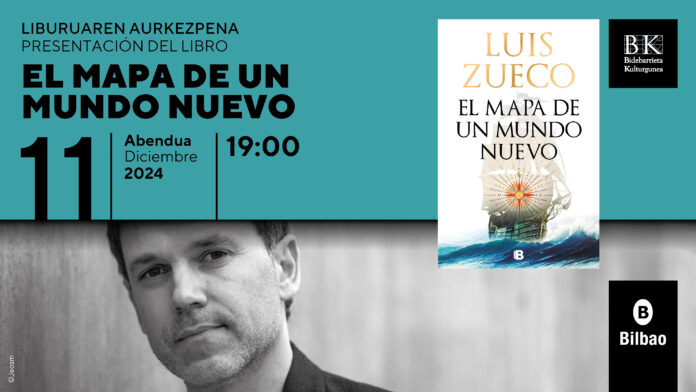 Luis Zuecoren «El mapa de un mundo nuevo» liburuaren aurkezpena