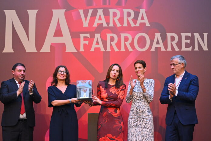Chivite lehendakariak Mario Gaviria soziologoaren «Gaur sortzen ari garen Nafarroa: iraunkorra, berdintasunezkoa eta oparotasun partekatukoa» irudikatzeko gaitasuna goraipatu du