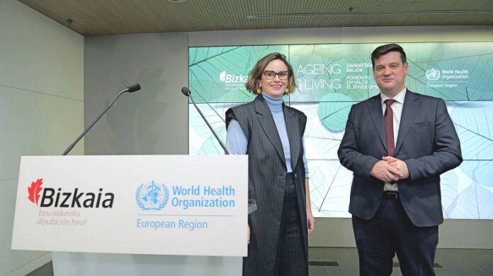Bizkaia refuerza su alianza estratégica con la Organización Mundial de la Salud para cambiar el relato sobre el envejecimiento