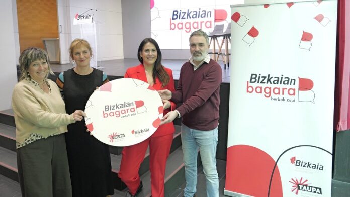 «Bizkaian bagara. Berbak zubi», un nuevo paso para impulsar el uso y la activación del euskera