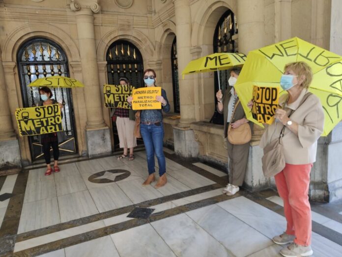 Satorralaia denuncia «sobrecostes de 164 %» en el tramo Miraconcha-Easo del metro de Donostia