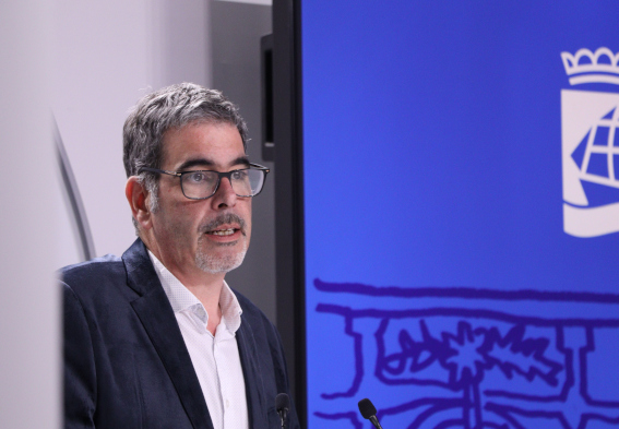 Goia califica de «egoísta» al diputado general de Álava por defender la conexión del TAV por Vitoria