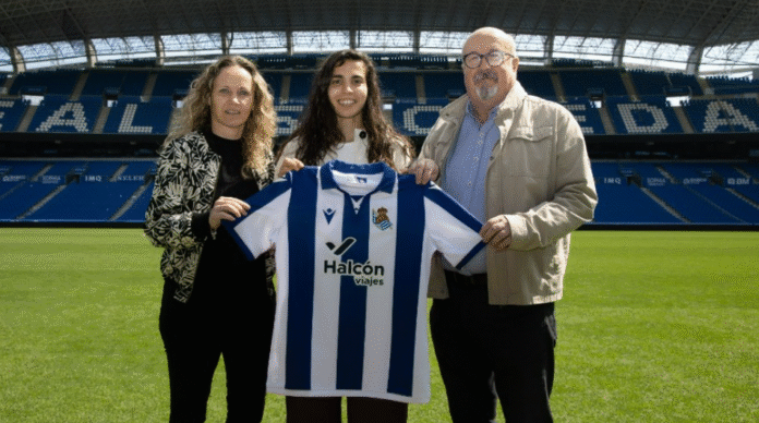 Claudia Florentino se incorpora a la Real Sociedad