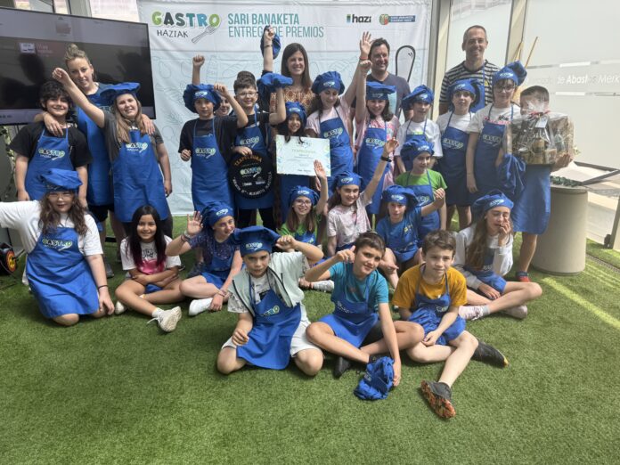 Gastronomia jasangarriaren garrantziaz sentsibilizatzeko Gastro Haziak esperientziak Euskadiko lehen hezkuntzako hiru ikastetxe bilduko ditu finalean