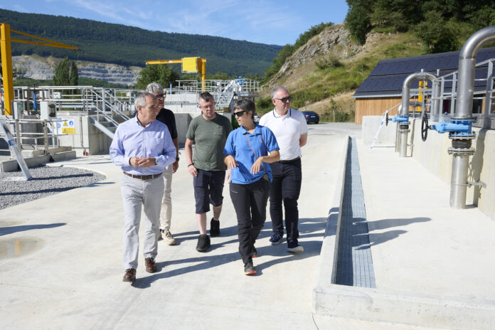 Lurralde Kohesioak 2,8 milioi inbertitu ditu Olaztiko araztegi berrian, eta Nafarroako lurralde osoko politika jasangarriekin eta uraren kalitatearekin duen inplikazioa berretsi du