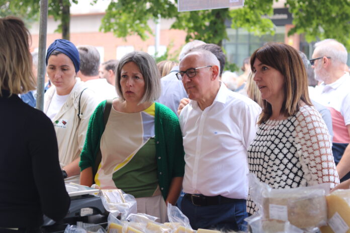 Amaia Barredo, Gasteizko Santiagoko Nekazaritza eta Abeltzaintza Azokan