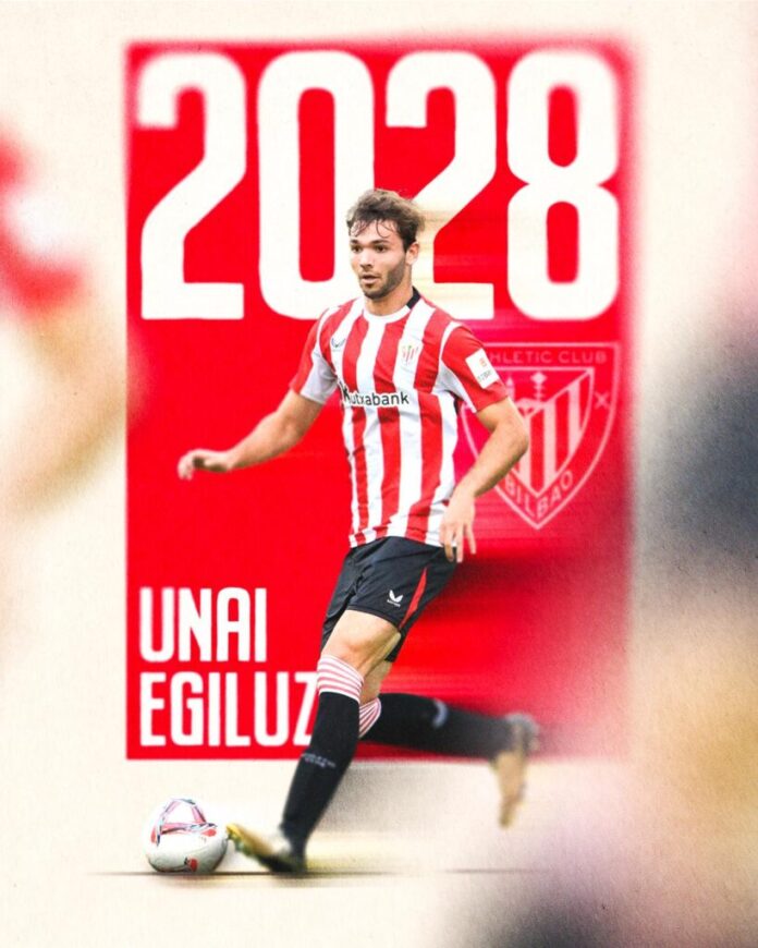 Egiluz se compromete con el Athletic hasta 2028