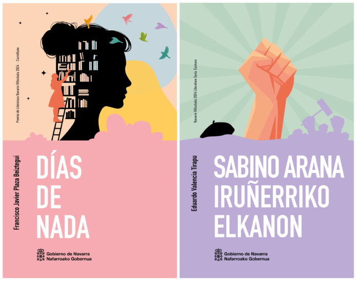 Kulturak Javier Plaza eta Eduardo Valenciaren lanak argitaratu ditu, Villoslada 2024 Nafar Literatura Sariaren irabazleak