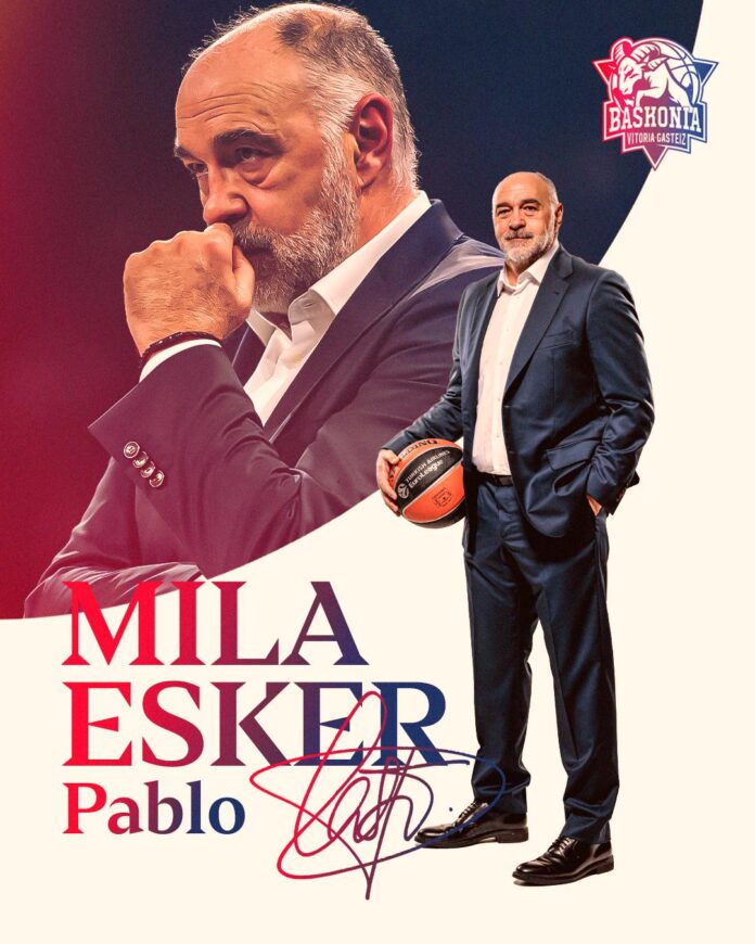 Pablo Lasok Baskoniako entrenatzaile izateari utzi dio