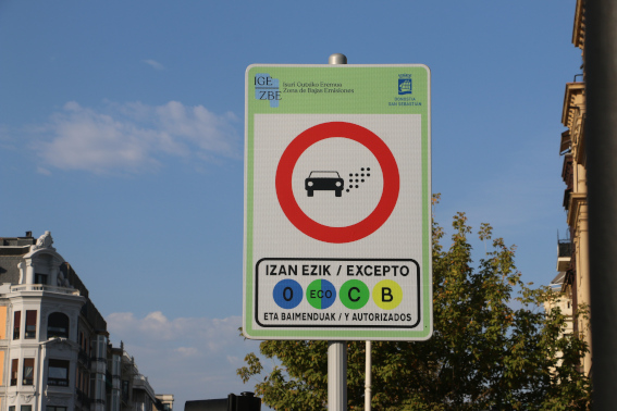 Isuri Gutxiko Eremuak % 31 murriztu du NO₂-a Donostiako erdigunean