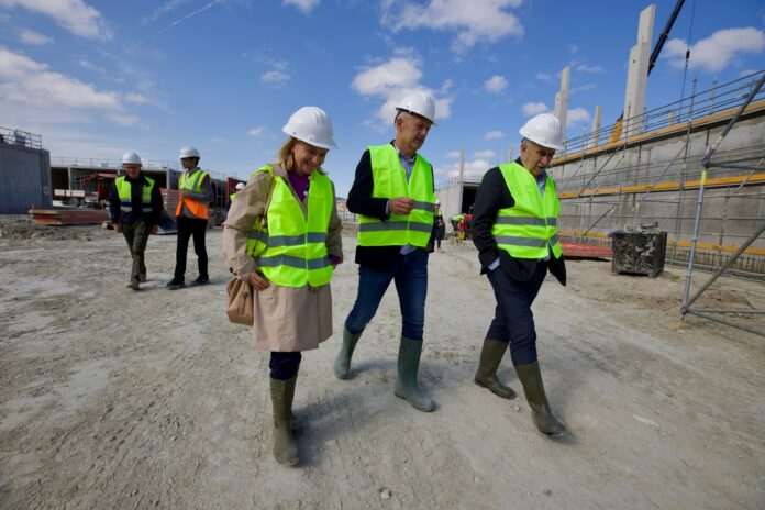 Iruñerriko etorkizuneko Ingurumen Zentroa erritmo onean doa, obren erdia egin baita dagoeneko