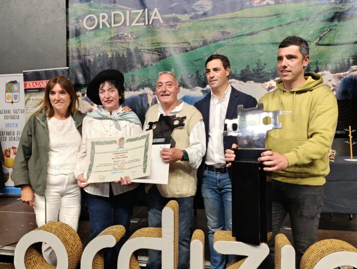 Ilarduiako La Leze gaztandegiak irabazi du LII. Ordiziako gazta lehiaketa