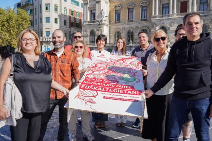 ‘Euskara Nonahi-Euskera en cualquier parte’: El Ayuntamiento de Bilbao anima a matricularse en los euskaltegis
