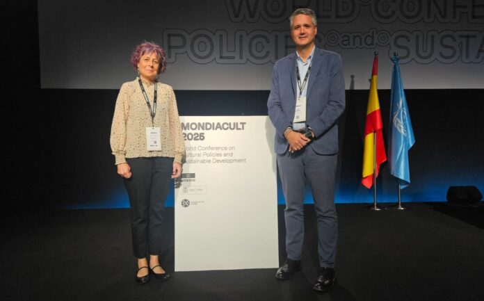 Nafarroak kulturari eta garapen iraunkorrari buruzko Mondiacult 2025 munduko konferentzian parte hartu du, liburutegiei eta artxiboei buruzko bi proiekturekin