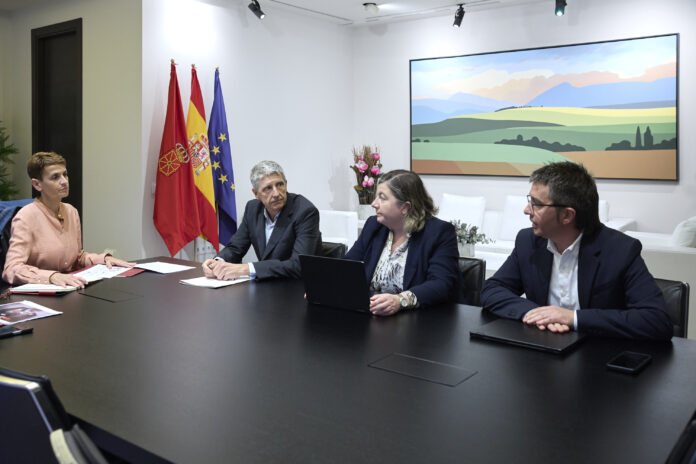Chivite Lehendakaria LASEMErekin bildu da Estellerriko industria-sarearen egoera aztertzeko