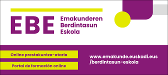 Emakunderen on-line eskolak ikastaro berriak eskaintzen dizkie herritarrei bigarren edizioa