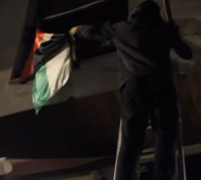 El PNV de Azpeitia critica que GKS haya retirado la bandera palestina del balcón del batzoki 