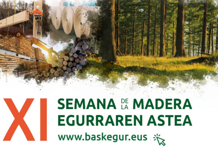 Osalanek parte hartu du Euskadiko XI. Egurraren Astean egindako Egurraren jardunaldian