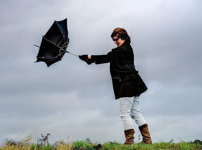 Las rachas de viento pueden superar los 100 km/h 