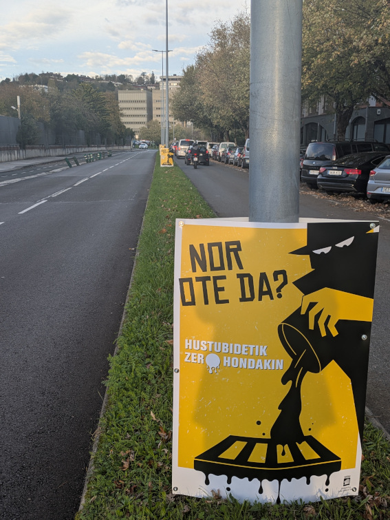 «Hustubidetik, zero hondakin» kanpaina Martuteneko eta Igarako industrialdeetan