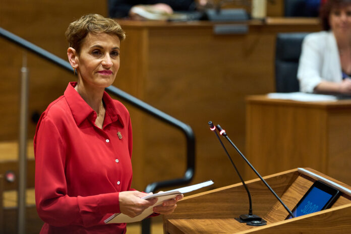 Chivite Lehendakariak Nafarroak duen “egonkortasuna” goraipatu du, bizi-kalitatean lider izateko hazkunde ekonomikoa eta justizia soziala” batzen baititu