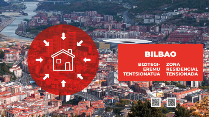 El Ayuntamiento de Bilbao inicia una campaña para informar sobre la declaración de la ciudad como zona residencial tensionada