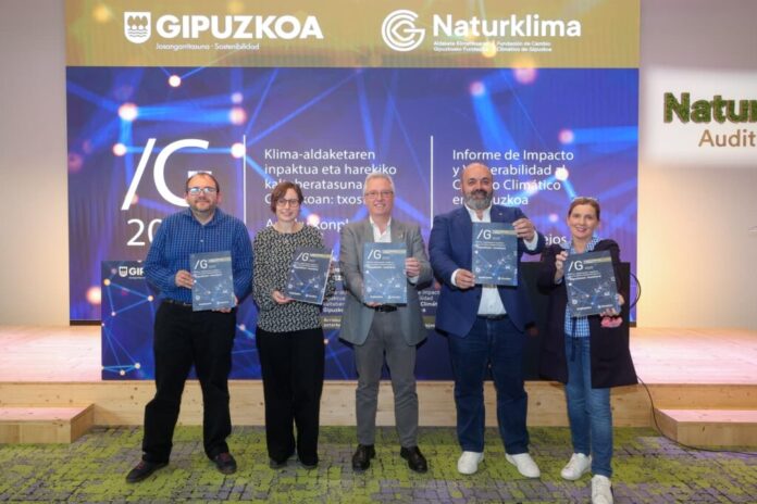 Uno de cada tres sectores estratégicos en Gipuzkoa está al límite por riesgos climáticos interconectados, según Naturklima