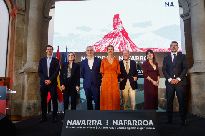 Chivite lehendakariak Nafarroako Markaren aurkezpen ekitaldiaren buru izan da Bartzelonan