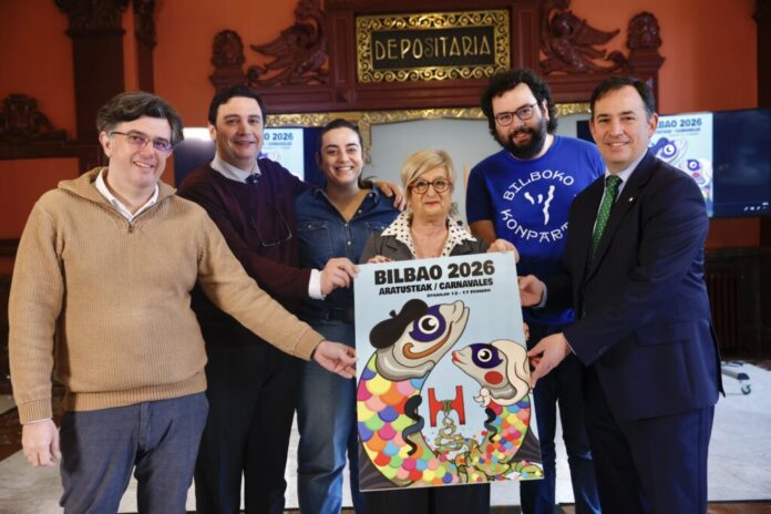 ‘Bilbao Colorido’ es el cartel que representará los Carnavales 2026