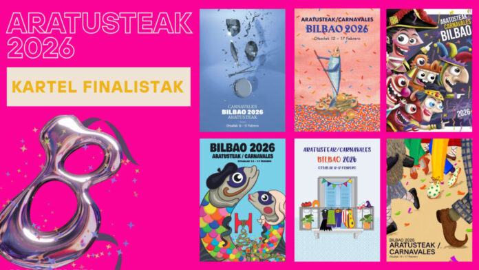 Ya puedes votar por el cartel del Carnaval de Bilbao 2026