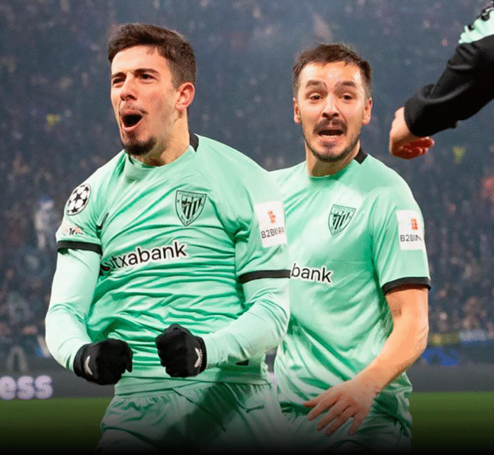 El Athletic firma una remontada épica en Bérgamo