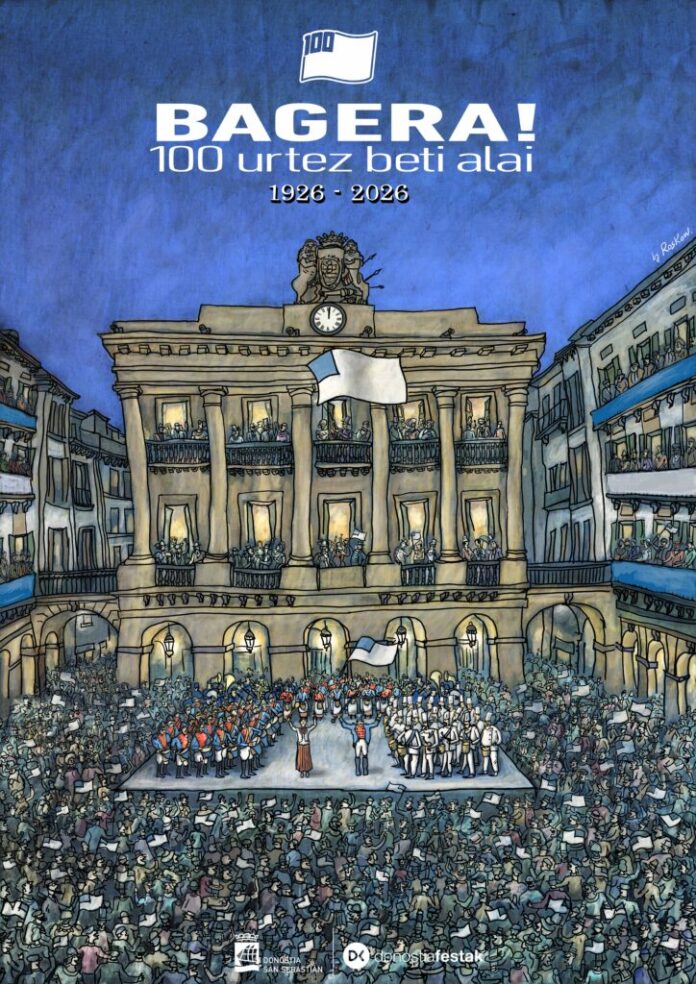 Donostia celebrará el centenario de la izada de la bandera con un programa especial y una gran fiesta popular