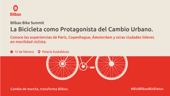 El Ayuntamiento de Bilbao celebrará el primer Bilbao Bike Summit el próximo 12 de febrero