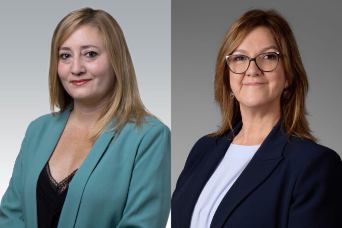 Miriam Martónek eta Esther Fernándezek astelehenean hartuko dituzte beren gain Babes Sozialaren eta Garapenerako Lankidetzaren eta Enpleguko zuzendaritza-kargu berriak