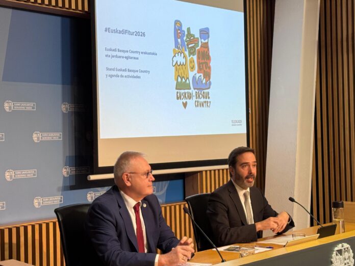 Euskal turistei zuzendutako “Bidaia arduratsu baterako gida” kanpaina aurkeztu du Euskadik Fitur 2026n