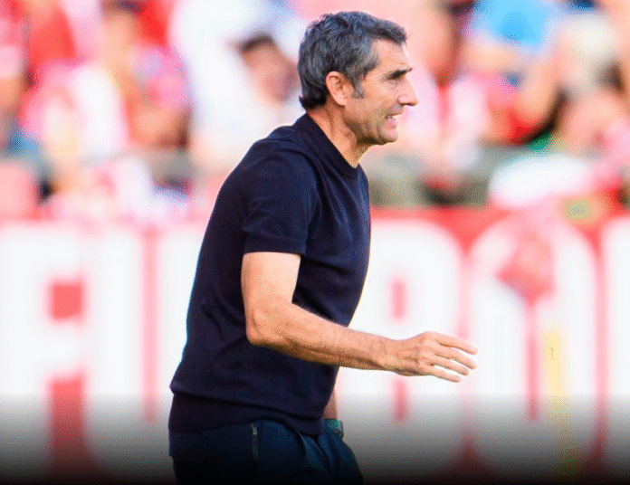 Valverde asume la dureza del 5-0 y admite uno de los peores partidos del Athletic