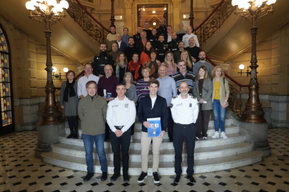 Udaltzaingoaren Egunaren ospakizuna Donostian