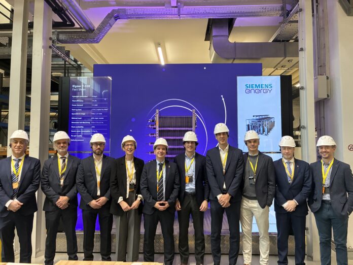 Nafarroa merkatu berriak garatzeko ekosistema industrial sendo gisa aurkeztu da Berlinen Siemens Energyren aurrean