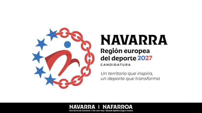 2027ko Kirolaren Europako Eskualderako Nafarroako hautagaitzak badu logotipoa