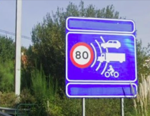 Nuevo radar fijo a 80 km/h en la AP-8 antes del túnel de Itziar