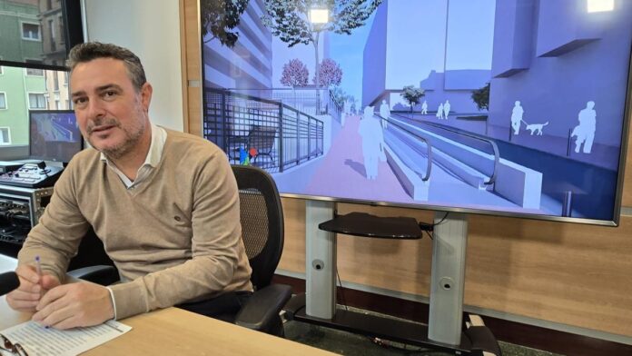 Arrontegik hiru arrapala mekaniko berri izango ditu Bizkaia kalean, auzoaren irisgarritasuna hobetzeko