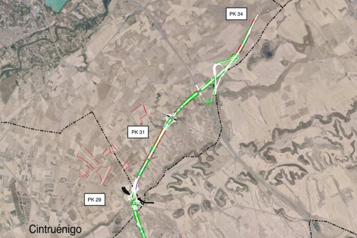 Nafarroako Gobernuak baimena eman du A-15 errepidearen Cintruenigo eta Tutera arteko lanak bultzatzeko behar den fauna-pasabide batean 15 milioiko inbertsioa egiteko
