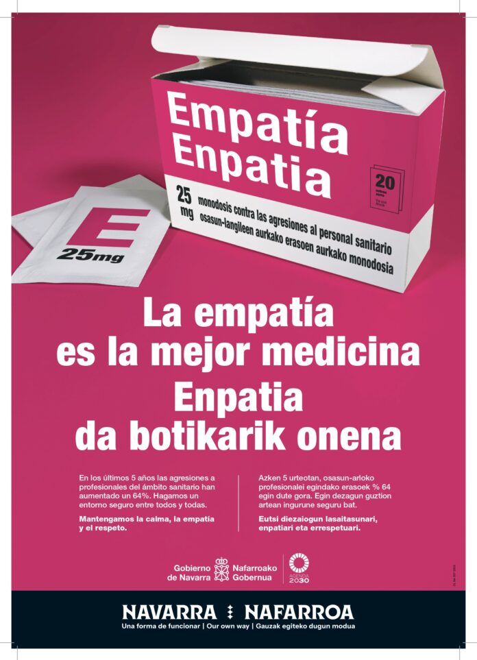 2025ean, 775 eraso jakinarazi ziren osasun-profesionalei Osasunbidea-Nafarroako Osasun Zerbitzuan