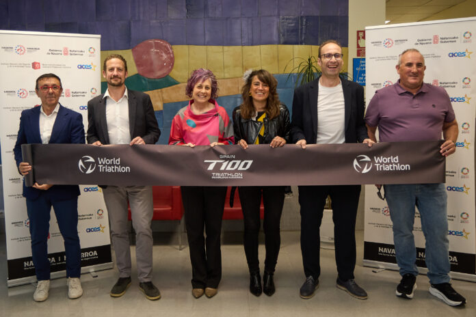 Datorren maiatzean, Nafarroak lehenbiziko aldiz hartuko du “Spain T100 Triathlon” nazioarteko proba