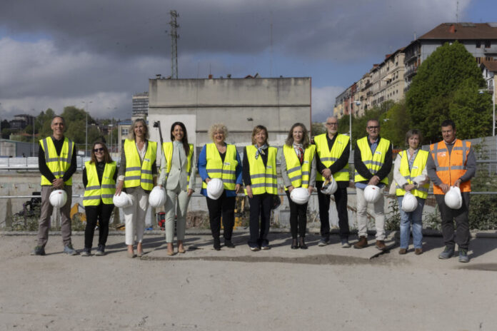 Eider Mendoza destaca el avance de Adinberri en Pasaia, que inicia ya la construcción del edificio