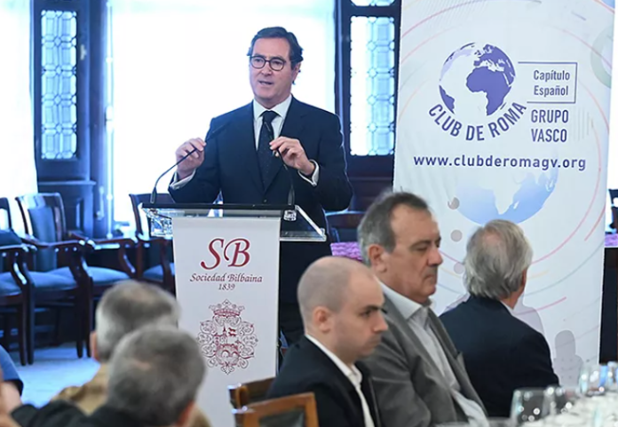 Antonio Garamendi señala el déficit inversor vasco y reclama un diálogo social fuerte frente a las huelgas